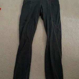 Grey Full Length Leggings